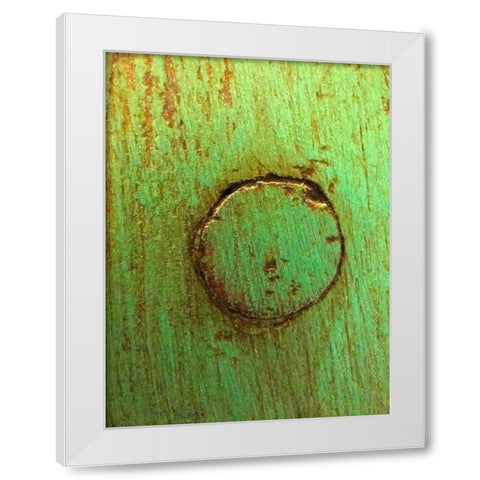 Painted Wood Panel IV White Modern Wood Framed Art Print by Grayscale