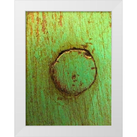 Painted Wood Panel IV White Modern Wood Framed Art Print by Grayscale