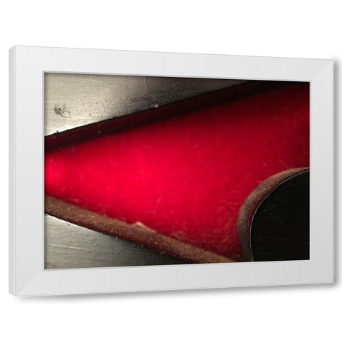 Wood Carving III White Modern Wood Framed Art Print by Grayscale