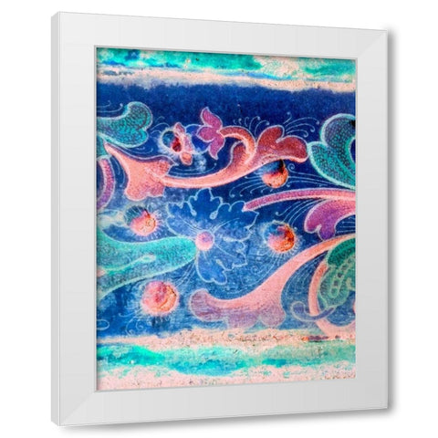 Wood Carving IV White Modern Wood Framed Art Print by Grayscale