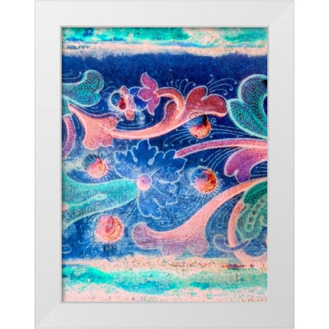 Wood Carving IV White Modern Wood Framed Art Print by Grayscale