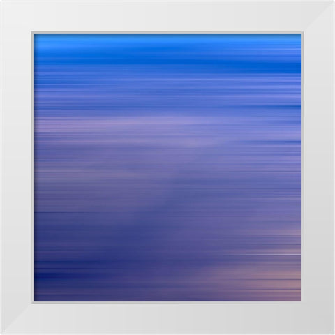Cool Pinstripes VI White Modern Wood Framed Art Print by Grayscale