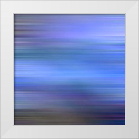 Cool Pinstripes VII White Modern Wood Framed Art Print by Grayscale