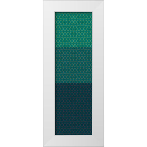 Totem XX White Modern Wood Framed Art Print by Grayscale