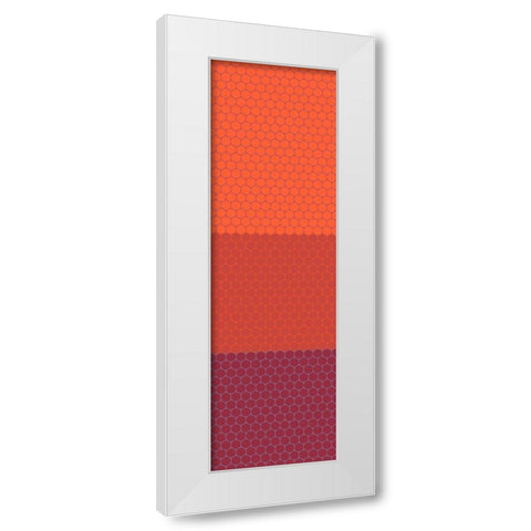 Totem XXIII White Modern Wood Framed Art Print by Grayscale