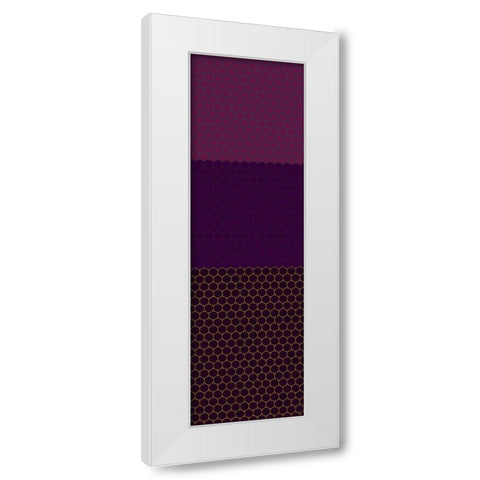 Totem XXIV White Modern Wood Framed Art Print by Grayscale