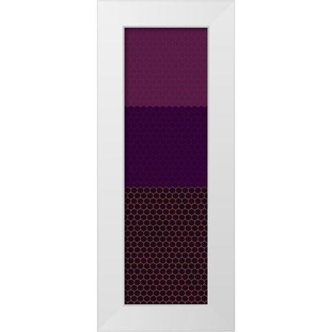 Totem XXIV White Modern Wood Framed Art Print by Grayscale