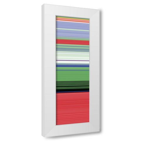 Totem XXVI White Modern Wood Framed Art Print by Grayscale