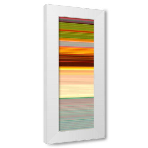 Totem XXX White Modern Wood Framed Art Print by Grayscale