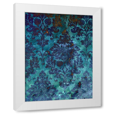 Pretty Pattern I White Modern Wood Framed Art Print by Grayscale