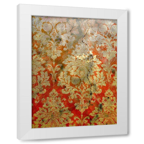 Pretty Pattern II White Modern Wood Framed Art Print by Grayscale