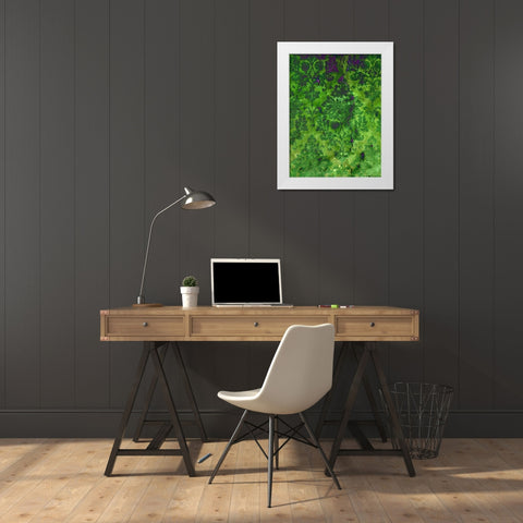 Pretty Pattern IV White Modern Wood Framed Art Print by Grayscale