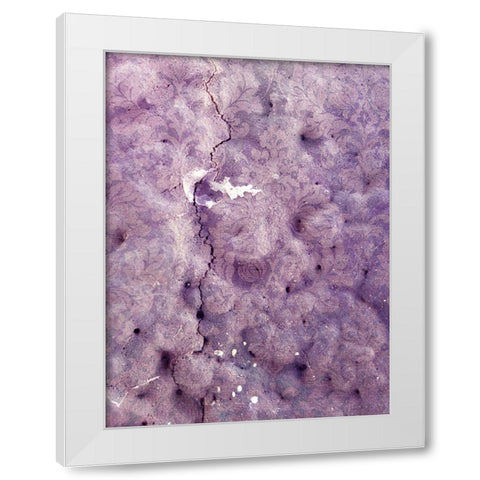 Pretty Pattern V White Modern Wood Framed Art Print by Grayscale