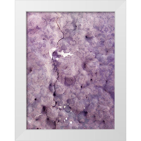 Pretty Pattern V White Modern Wood Framed Art Print by Grayscale