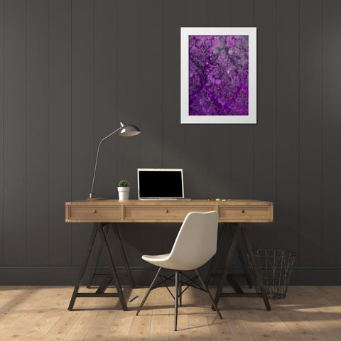 Pretty Pattern VI White Modern Wood Framed Art Print by Grayscale