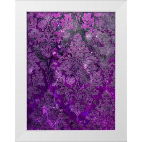 Pretty Pattern VI White Modern Wood Framed Art Print by Grayscale
