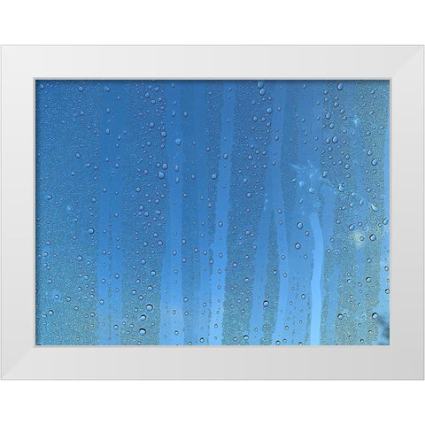 Rain Stripe III White Modern Wood Framed Art Print by Grayscale