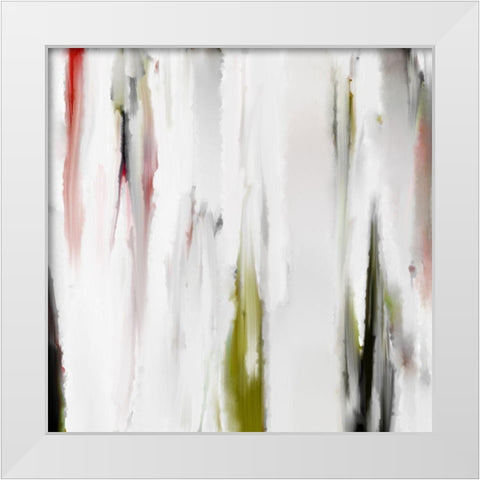 Blank Spaces 1 White Modern Wood Framed Art Print by Tenoever, William