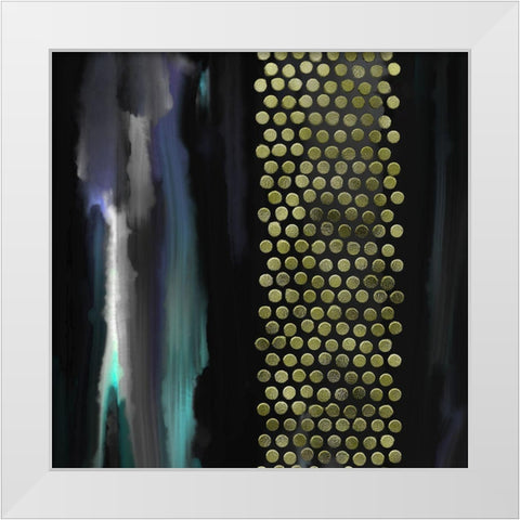 Blank Spaces 8 White Modern Wood Framed Art Print by Tenoever, William