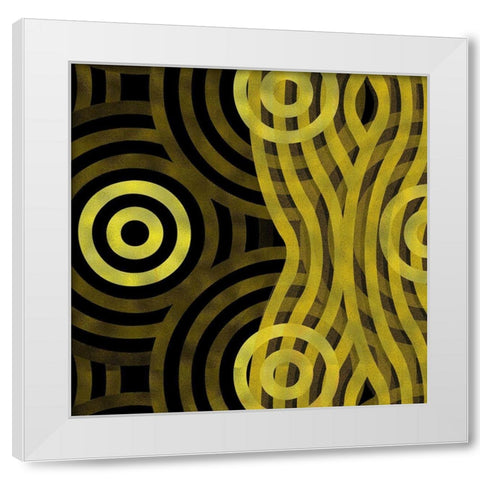 Veil 1 White Modern Wood Framed Art Print by Tenoever, William