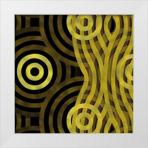 Veil 1 White Modern Wood Framed Art Print by Tenoever, William