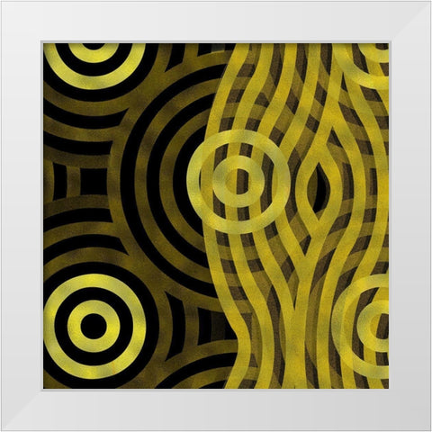 Veil 2 White Modern Wood Framed Art Print by Tenoever, William