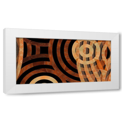 Direction 5 White Modern Wood Framed Art Print by Tenoever, William