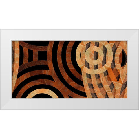 Direction 5 White Modern Wood Framed Art Print by Tenoever, William