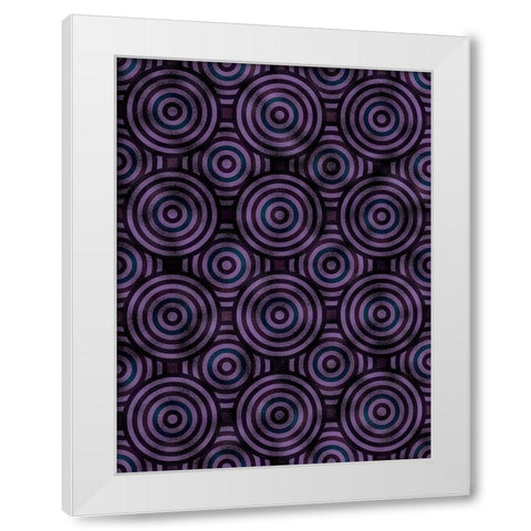 Shields 3 White Modern Wood Framed Art Print by Tenoever, William