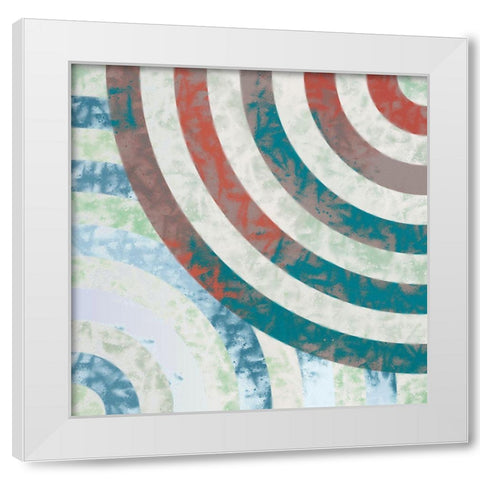 Turnabout A White Modern Wood Framed Art Print by Tenoever, William