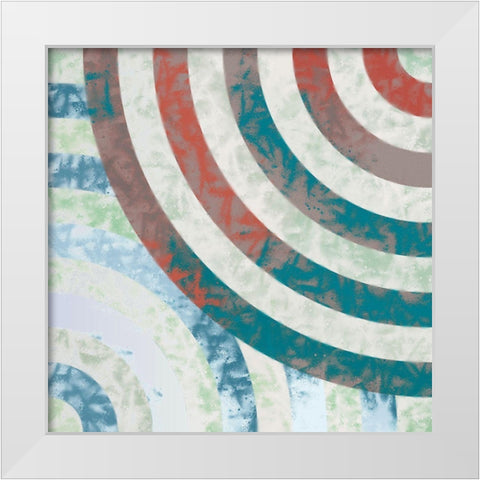 Turnabout A White Modern Wood Framed Art Print by Tenoever, William