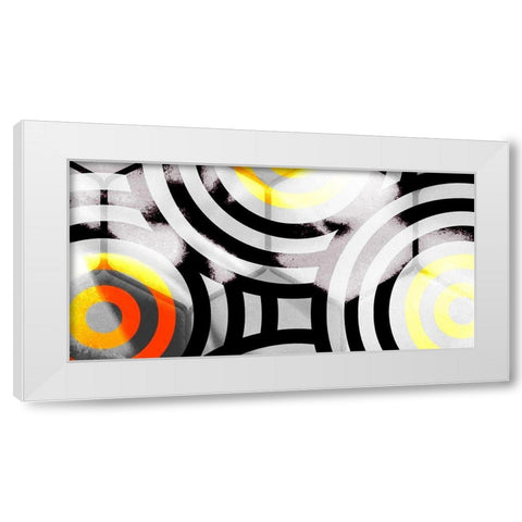 Honeycomb 1 White Modern Wood Framed Art Print by Tenoever, William