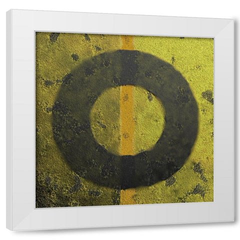 Brass Caps White Modern Wood Framed Art Print by Tenoever, William