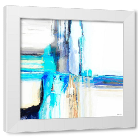Dynasty VI White Modern Wood Framed Art Print by Tienhaara, Michael