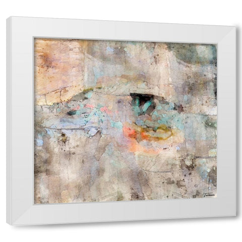 Reflective I WC V II White Modern Wood Framed Art Print by Tienhaara, Michael
