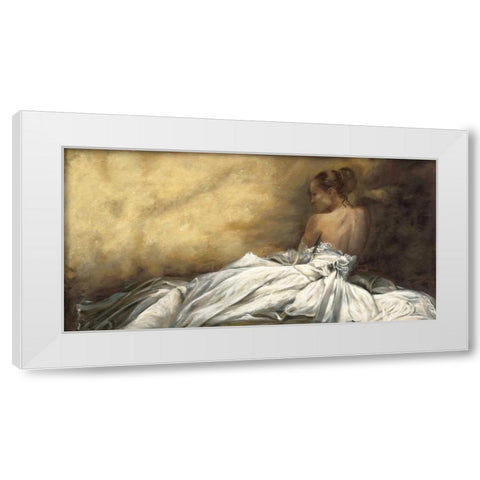 Eleganza in bianco White Modern Wood Framed Art Print by Bassetti, Andrea