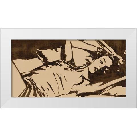 En Vogue White Modern Wood Framed Art Print by Cooper, Andrew