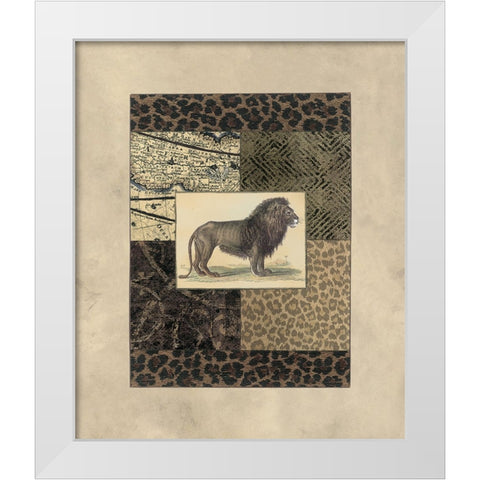 Exotic I White Modern Wood Framed Art Print by Weaver, Amy
