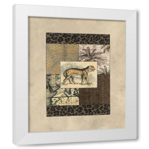 Exotic III White Modern Wood Framed Art Print by Weaver, Amy