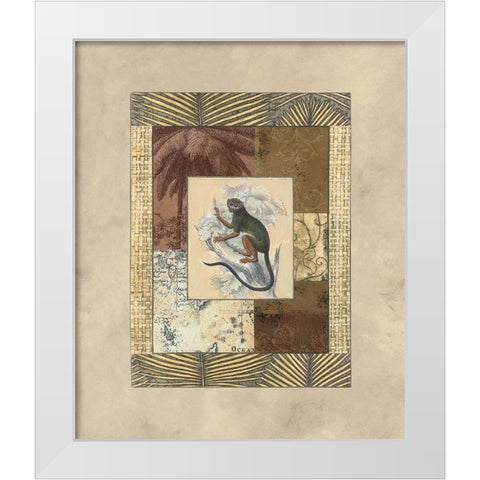 Exotic VI White Modern Wood Framed Art Print by Weaver, Amy