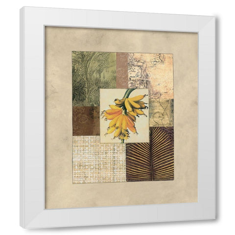 Colonial III White Modern Wood Framed Art Print by Weaver, Amy
