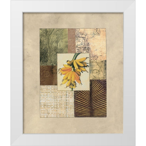 Colonial III White Modern Wood Framed Art Print by Weaver, Amy