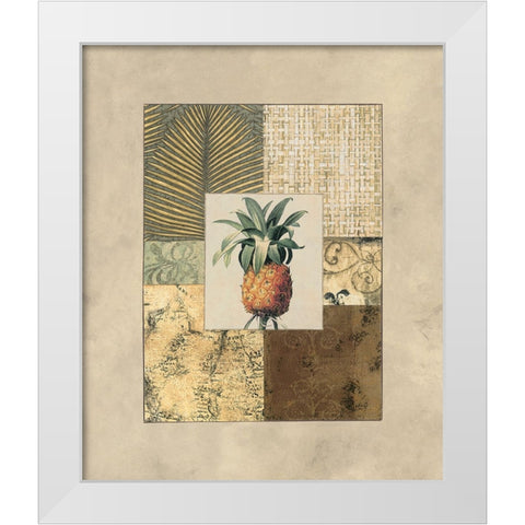 Colonial IV White Modern Wood Framed Art Print by Weaver, Amy