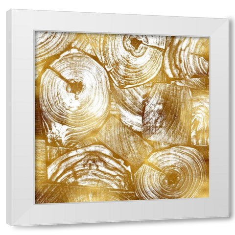 Trunks II White Modern Wood Framed Art Print by Carson, Danielle