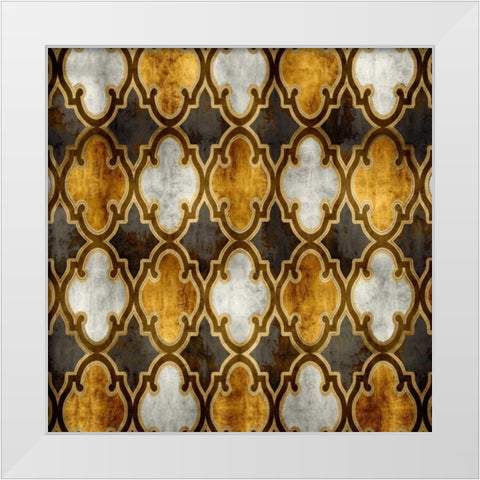 Global Inspiration II White Modern Wood Framed Art Print by Roberts, Ellie