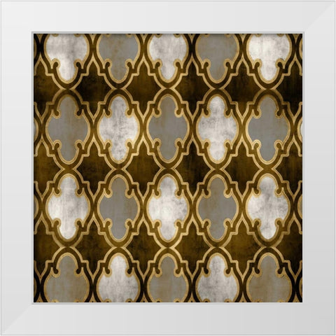 Global Inspiration III White Modern Wood Framed Art Print by Roberts, Ellie