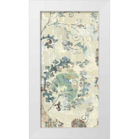 Adornment Panel I White Modern Wood Framed Art Print by Roberts, Ellie