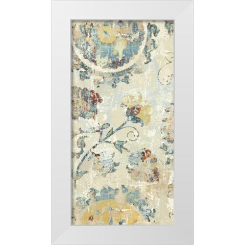Adornment Panel II White Modern Wood Framed Art Print by Roberts, Ellie