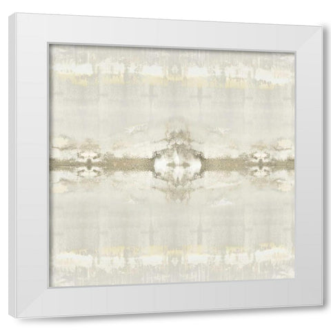 Equilibrium I White Modern Wood Framed Art Print by Roberts, Ellie