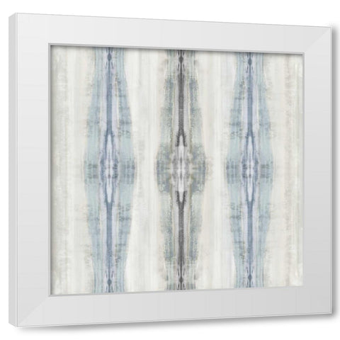 Emminent in Blue White Modern Wood Framed Art Print by Roberts, Ellie
